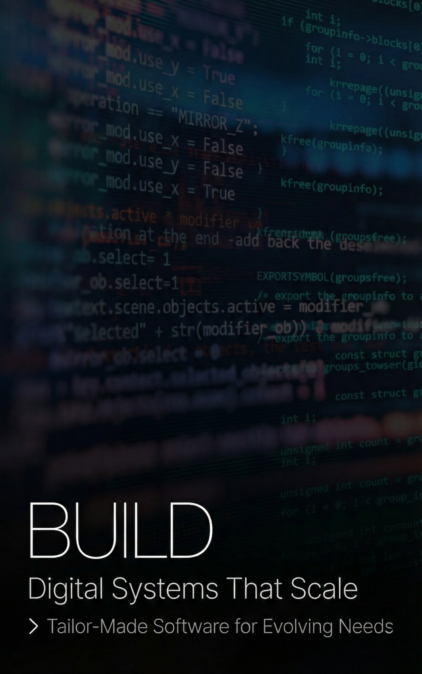 build
